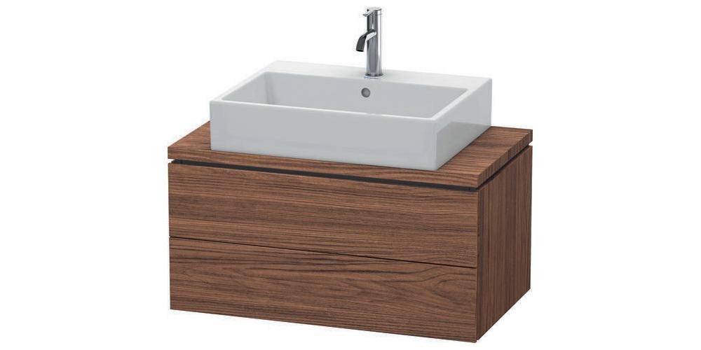 Duravit Konsolenunterschrank L-CUBE 400x820x477mm basalt matt