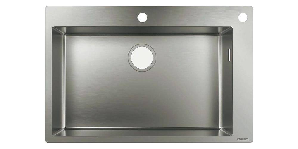 hansgrohe HG Einbauspüle 660 S712-F660 edelstahl