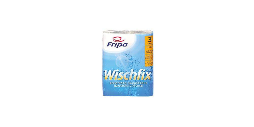 FRIPA Küchenrolle Wischfix 3-lagig 100 % Frischzellstoff hochweiß 2