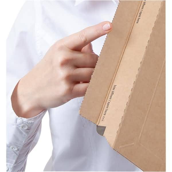 Versandkarton CP 151.116 230x160x80mm braun