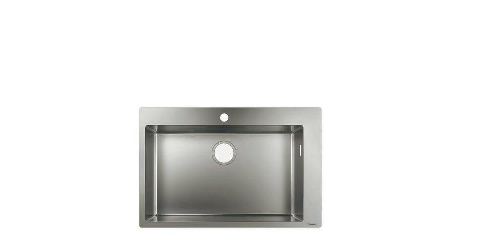 hansgrohe HG Einbauspüle 660 S711-F660 edelstahl