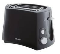 Cloer 3310 - Toaster - 2 Scheibe - Schwarz