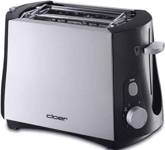 Cloer 3410 - Toaster - 2 Scheibe