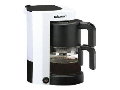 Cloer 5981 - Kaffeemaschine - 5 Tassen - weiß
