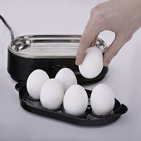 Cloer 6080 - Eierkocher - 350 W - Schwarz