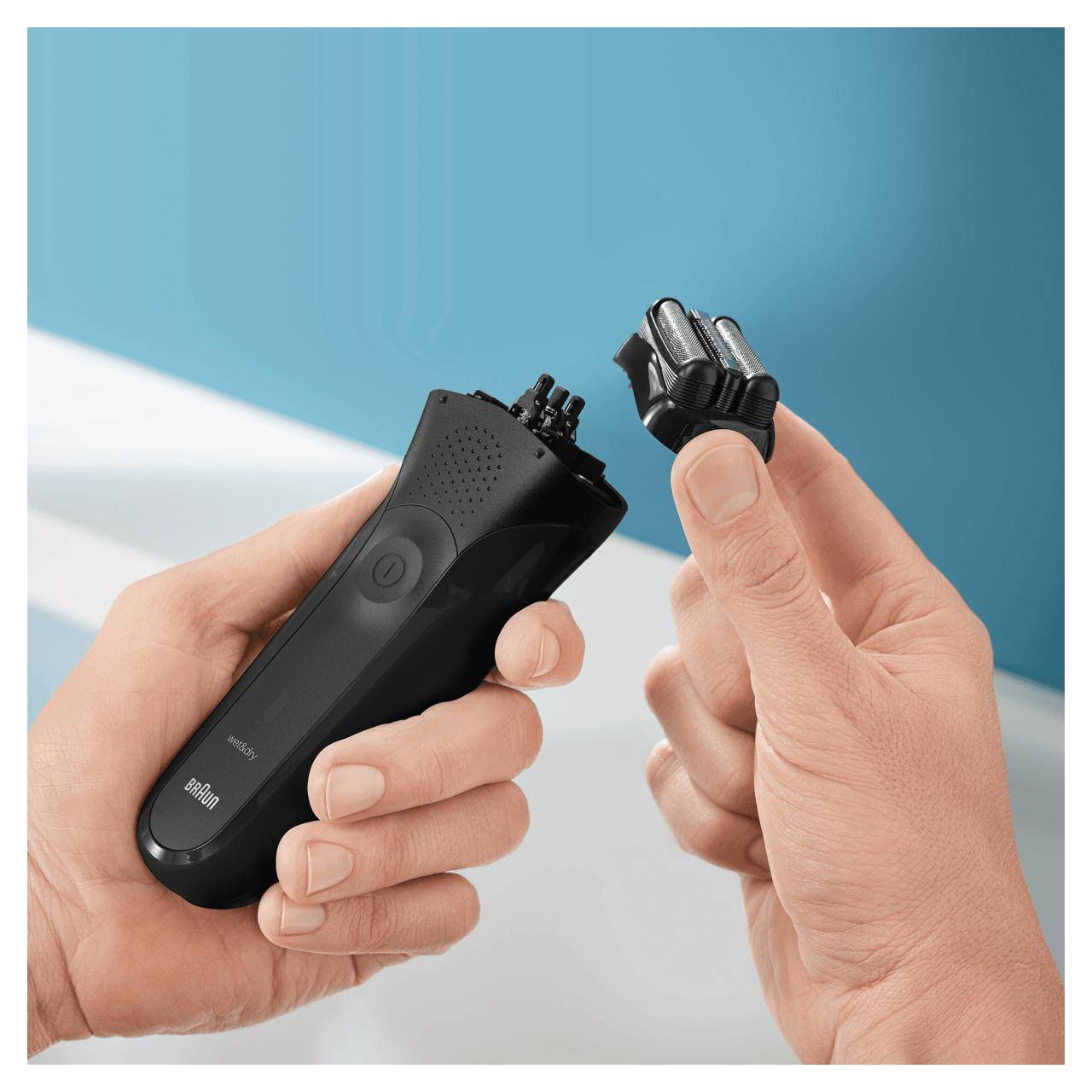 Braun Rasierer Serie3 300S rot