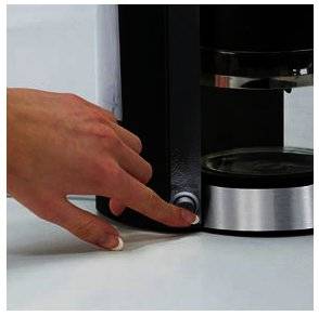 Cloer 5990 black - Kaffeemaschine - 5 Tassen