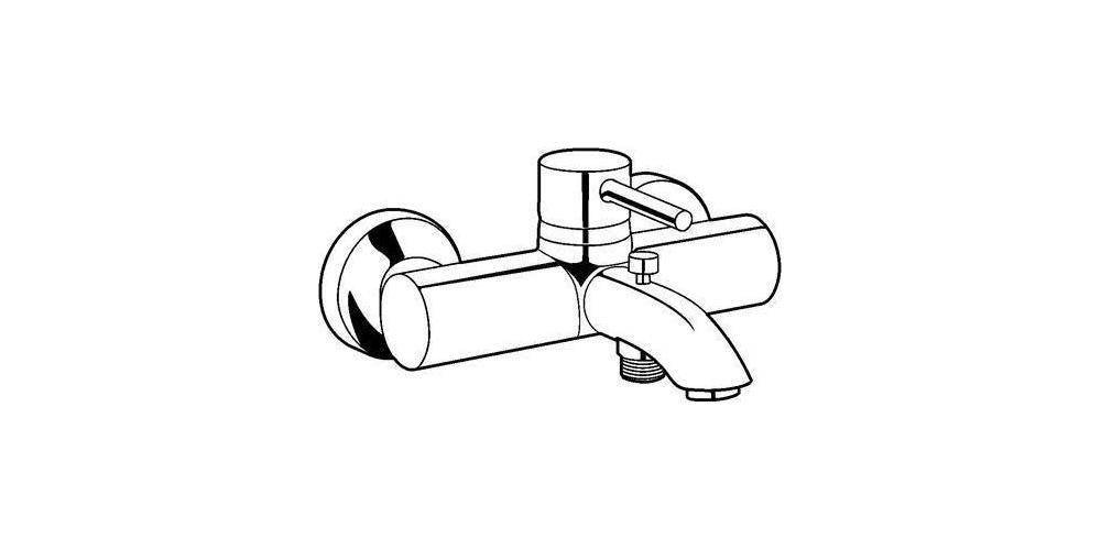 Kludi Waf. u Brause-Einhandmischer BOZZ DN 15 chr