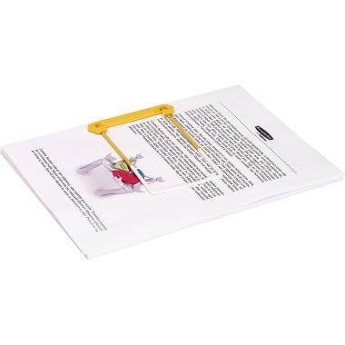 Bankers Box Abheftbügel ® Tube Clip Kunststoff 100 % recycelt gelb