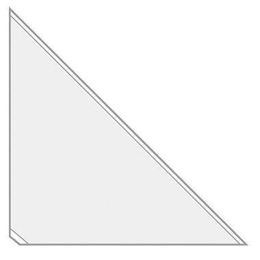 VELOFLEX Selbstklebetasche VELOCOLL® 17 x 17 cm (B x H) Polypropylen