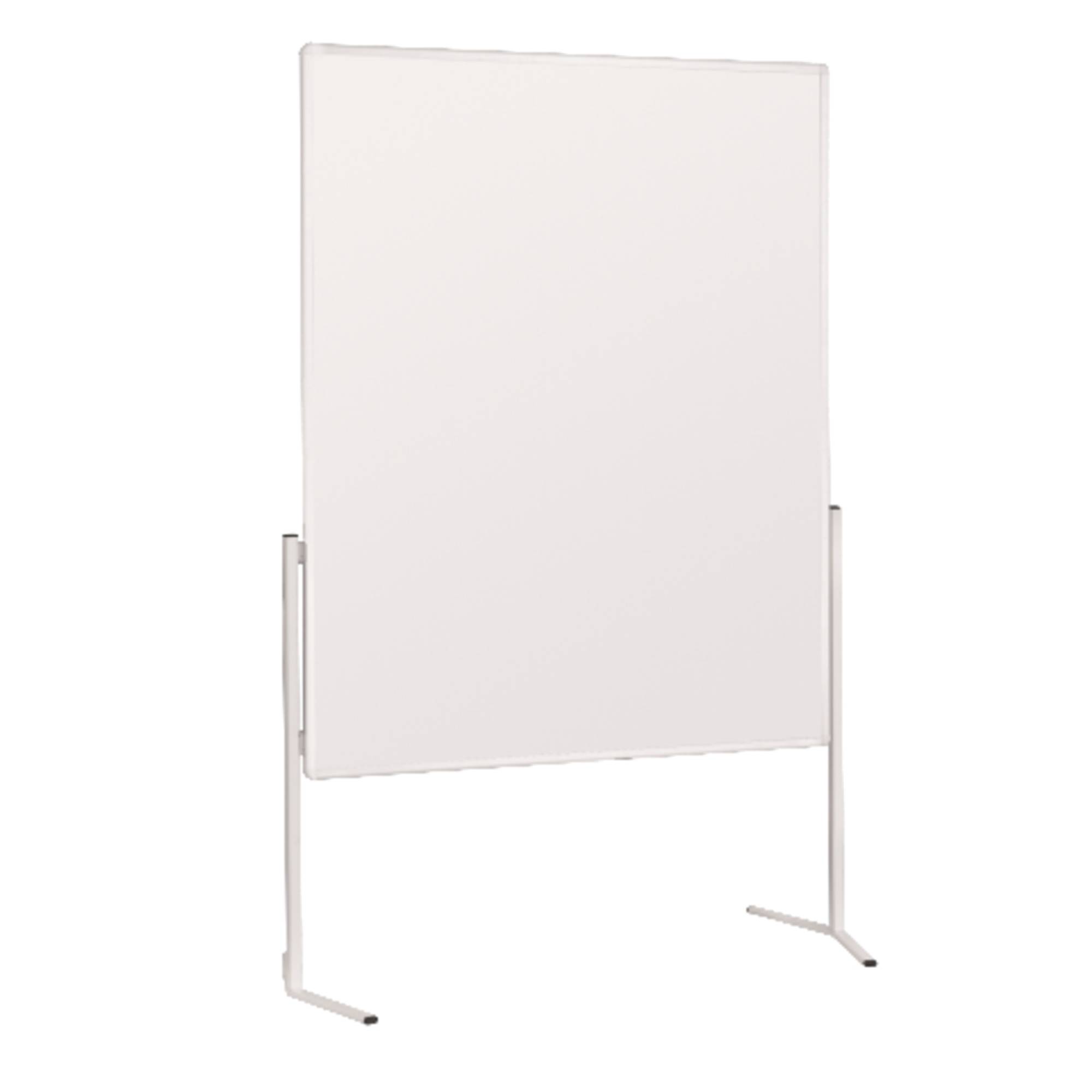 Soennecken Moderationswand 4858 120x150cm weiß inkl. Rollen