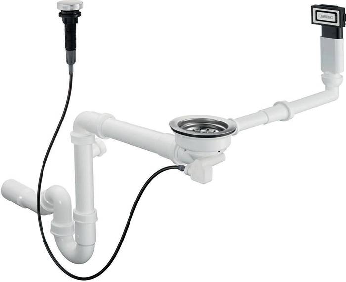 hansgrohe HG Automatische Ab-/Überlaufgarnitur D16-11, für