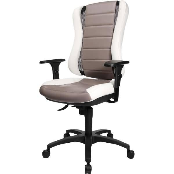 Bürodrehstuhl Head Point RS HE30PS033 weiß/grau