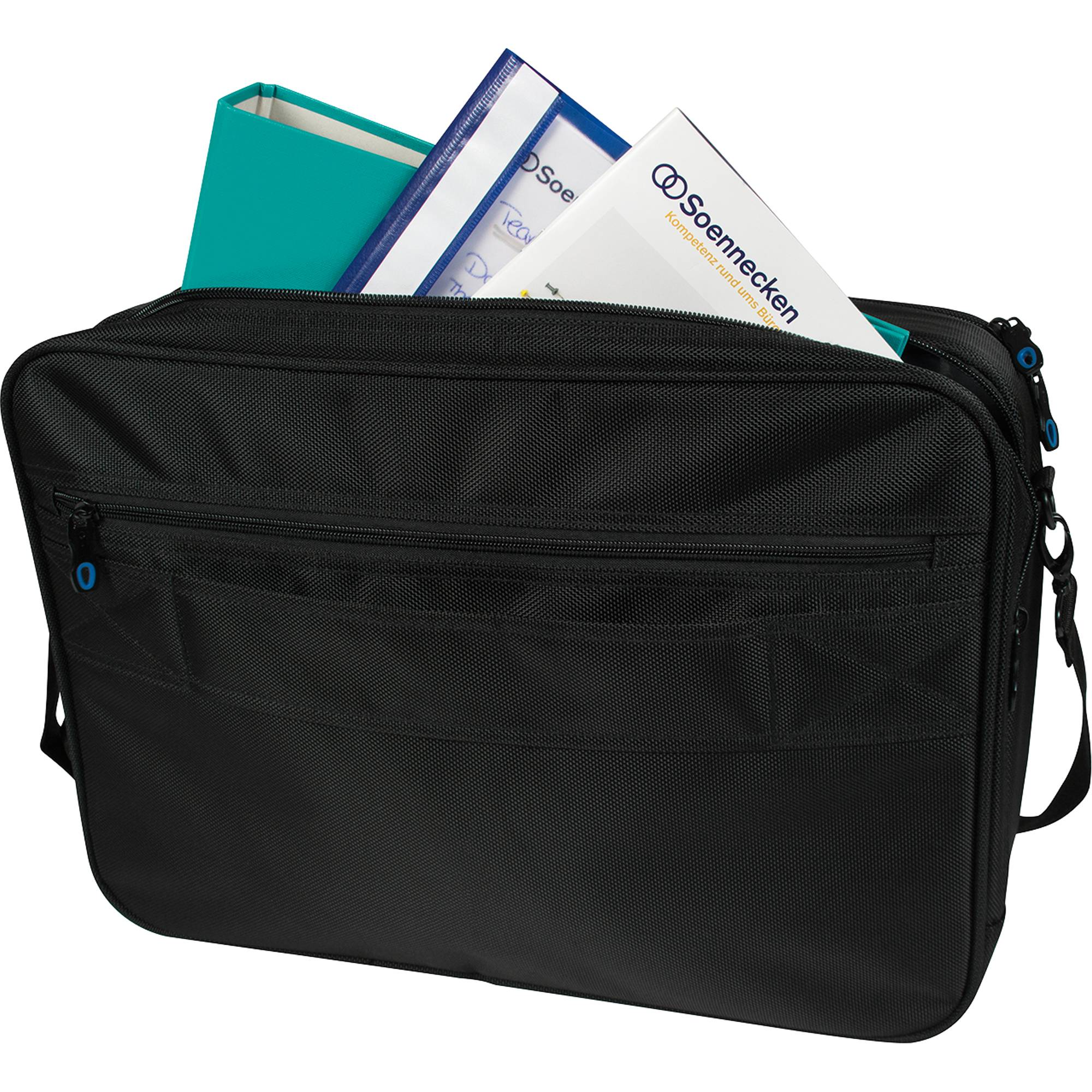 Soennecken Notebooktasche Stuttgart 5169 Nylon schwarz