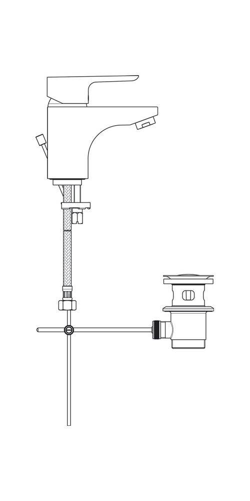 IS WT-Hebelmischer 130 CeraPlan III verchromt