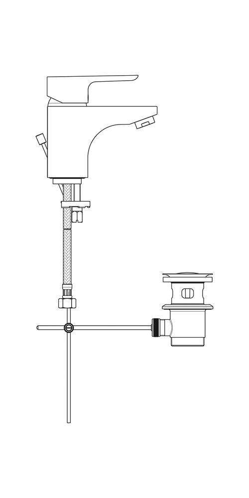IS WT-Hebelmischer 130 CeraPlan III verchromt