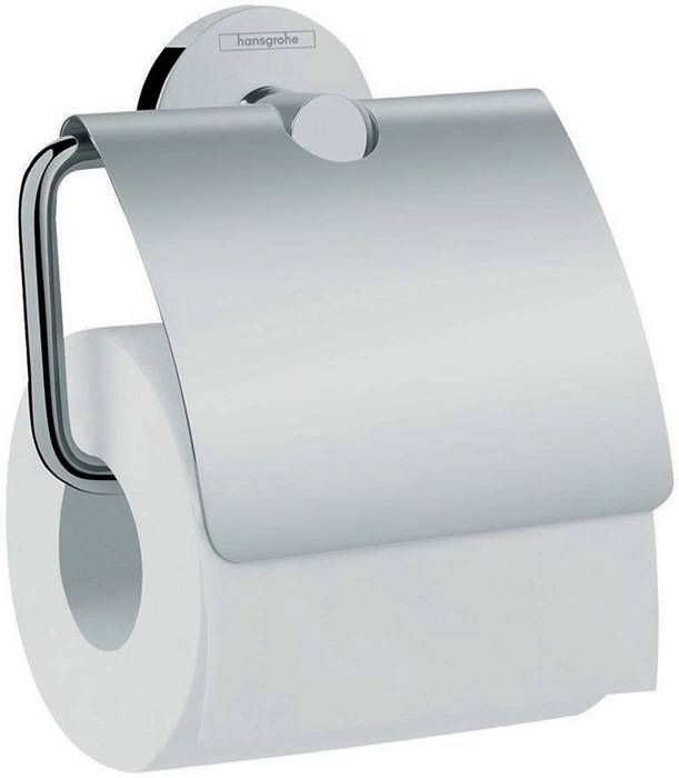 hansgrohe HG Papierrollenhalter Logis Universal mit Deckel,