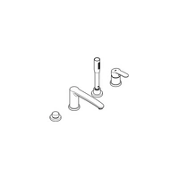 GROHE 4-Loch-Einhand-Wannenkombination EUROSTYLE COSMOPOLITAN chr GROHE 4-Loch-Einhand-Wannenkombination EUROSTYLE COSMOPOLITAN chr