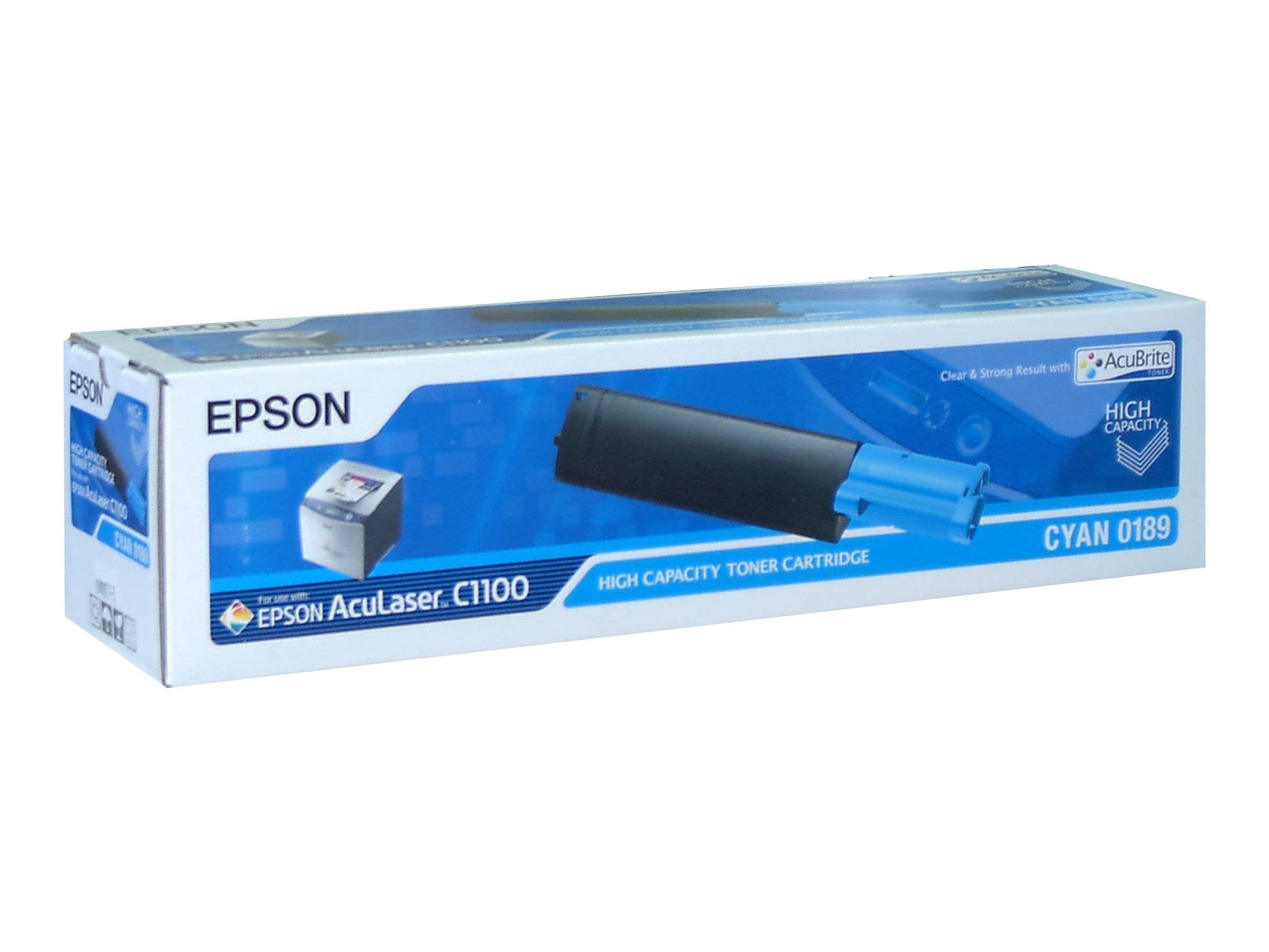 Epson 0189 - Mit hoher Kapazität - Cyan - Original - Tonerpatrone - für AcuLaser
