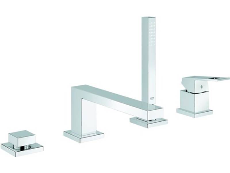 Grohe 4-L-EH-Wannenkombi EUROCUBE chrom