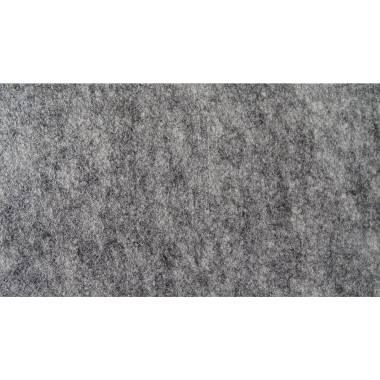 Vliesakustikrückwand mit Magnetbesfestigung, grau meliert