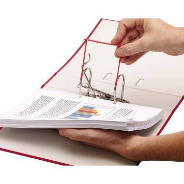 Bankers Box Abheftbügel ® 60mm Kunststoff 100 % recycelt rot 100