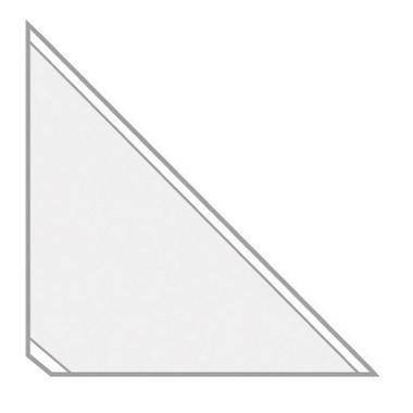 VELOFLEX Selbstklebetasche VELOCOLL® 10 x 10 cm (B x H) Polypropylen