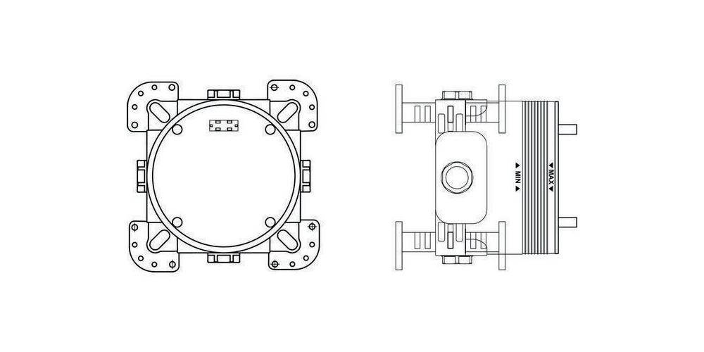 Ideal Standard IDS UP-Bausatz 1 EASY-Box f Bade- Brausearm.