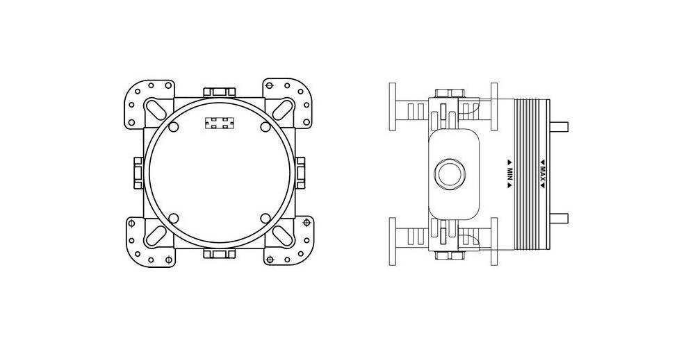Ideal Standard IDS UP-Bausatz 1 EASY-Box f Bade- Brausearm.