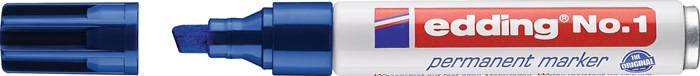 Permanentmarker No.1 blau Strich-B.1-5mm Keilspitze EDDING