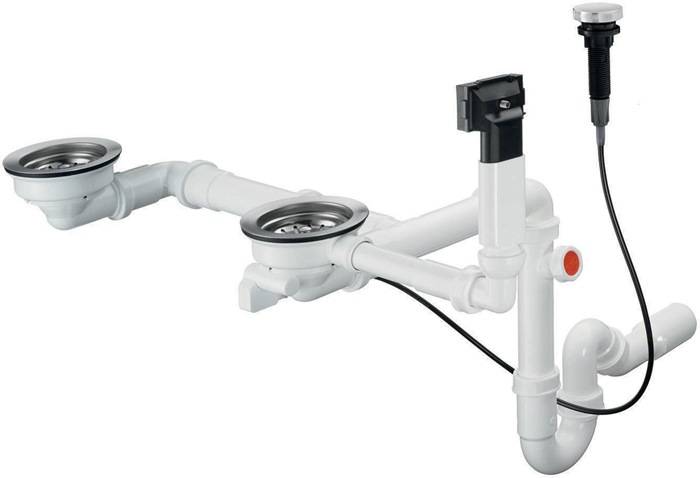 hansgrohe HG Automatische Ab-/Überlaufgarnitur D17-11, für