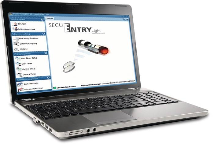 Software secuENTRY 5750 Software Benutzer 15 St.BURG-WÄCHTER