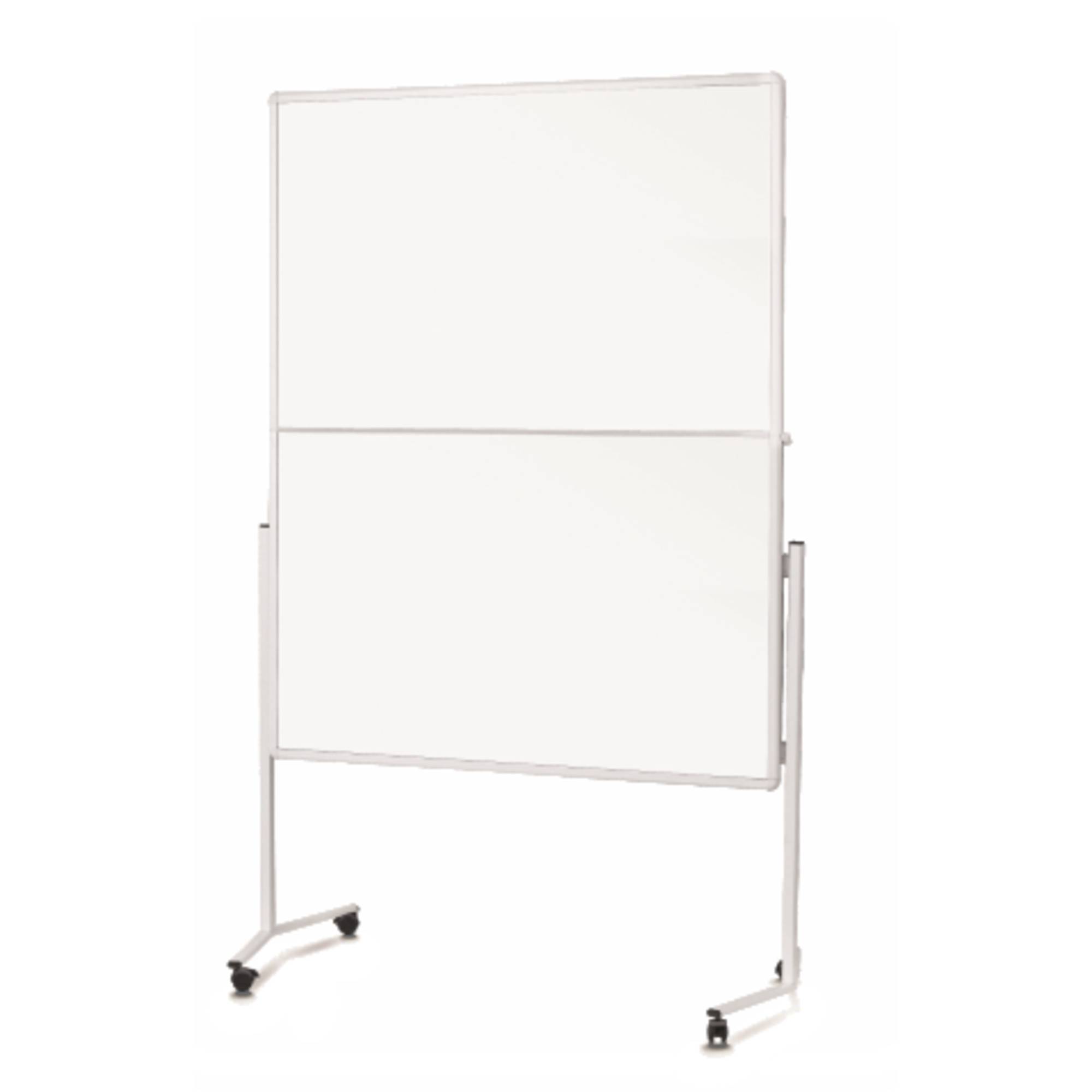 Soennecken Moderationswand 4859 120x150cm klappbar ws inkl. Rollen