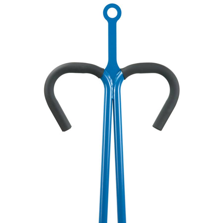 Fetra Handpritschenwagen mit Plattform 1200x800mm Zugöse an der Deichsel Vollgummi-Bereifung 400x80mm