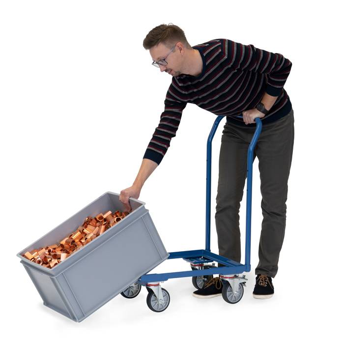 Eurokasten-Roller 13587 - offener Rahmen