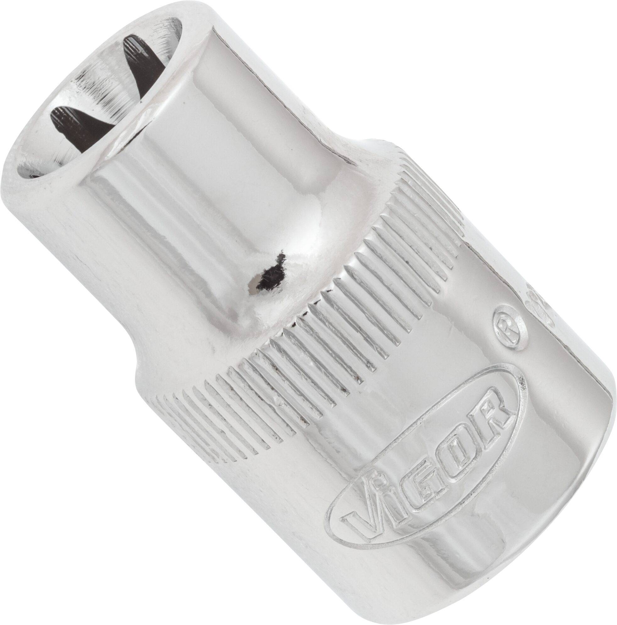 VIGOR T Steckschlüsseleinsatz ∙ V2614N ∙ Vierkant hohl 10 mm (3/8 Zoll) ∙ Außen TORX® Profil ∙ E11