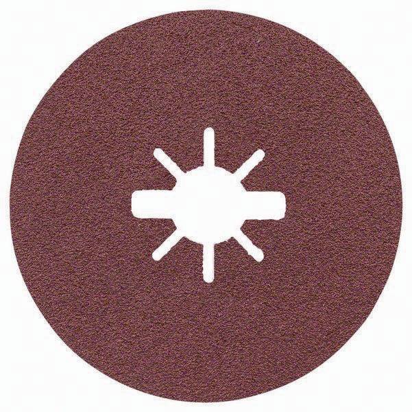 Fiberschleifscheibe X-LOCK R444 Expert for Metal D.125mm Körnung 60 BOSCH