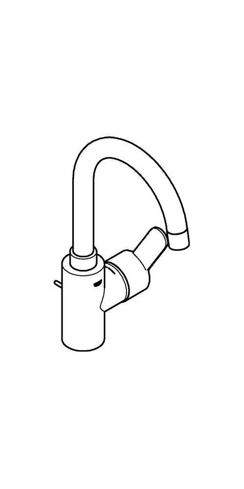 GROHE EH-WTbatt EUROSTYLE C 1/2Zoll L-Size chr