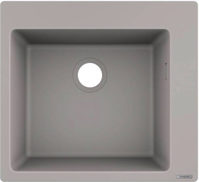 hansgrohe HG Einbauspüle 450 S510-F450 betongrau