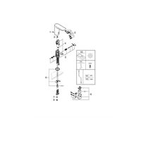 GROHE Infrarot-Elektronik BAU CE 1/2Zoll m Mischung 6 V Batt chr GROHE Infrarot-Elektronik BAU CE 1/2Zoll m Mischung 6 V Batt chr