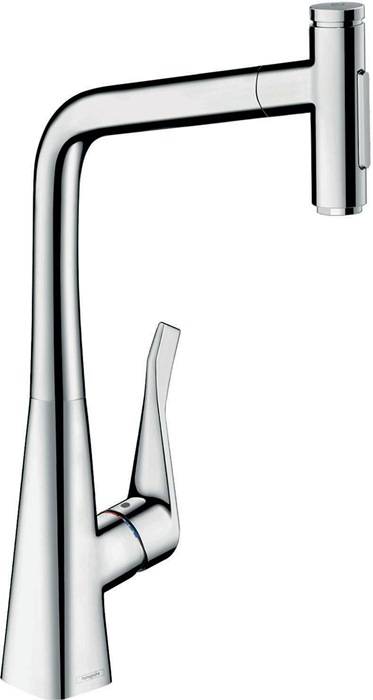 hansgrohe HG Einhebel-Spültischmischer 320 METRIS 2 jet mit sBox