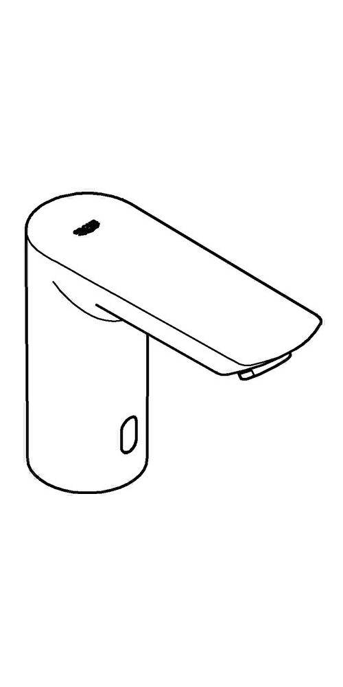 GROHE Infrarot-Elektronik BAU CE 1/2" o Mischung 6 V Batt chr