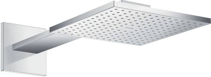 hansgrohe Kopfbrause 250/250 2jet AXOR mit Brausearm, Wandmontage