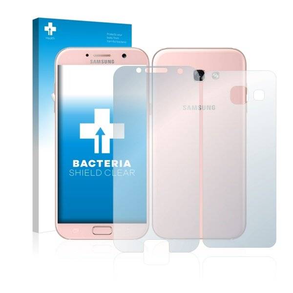 Displayschutzfolie für Samsung Galaxy A3 (Vorder + Rückseite, 2017)