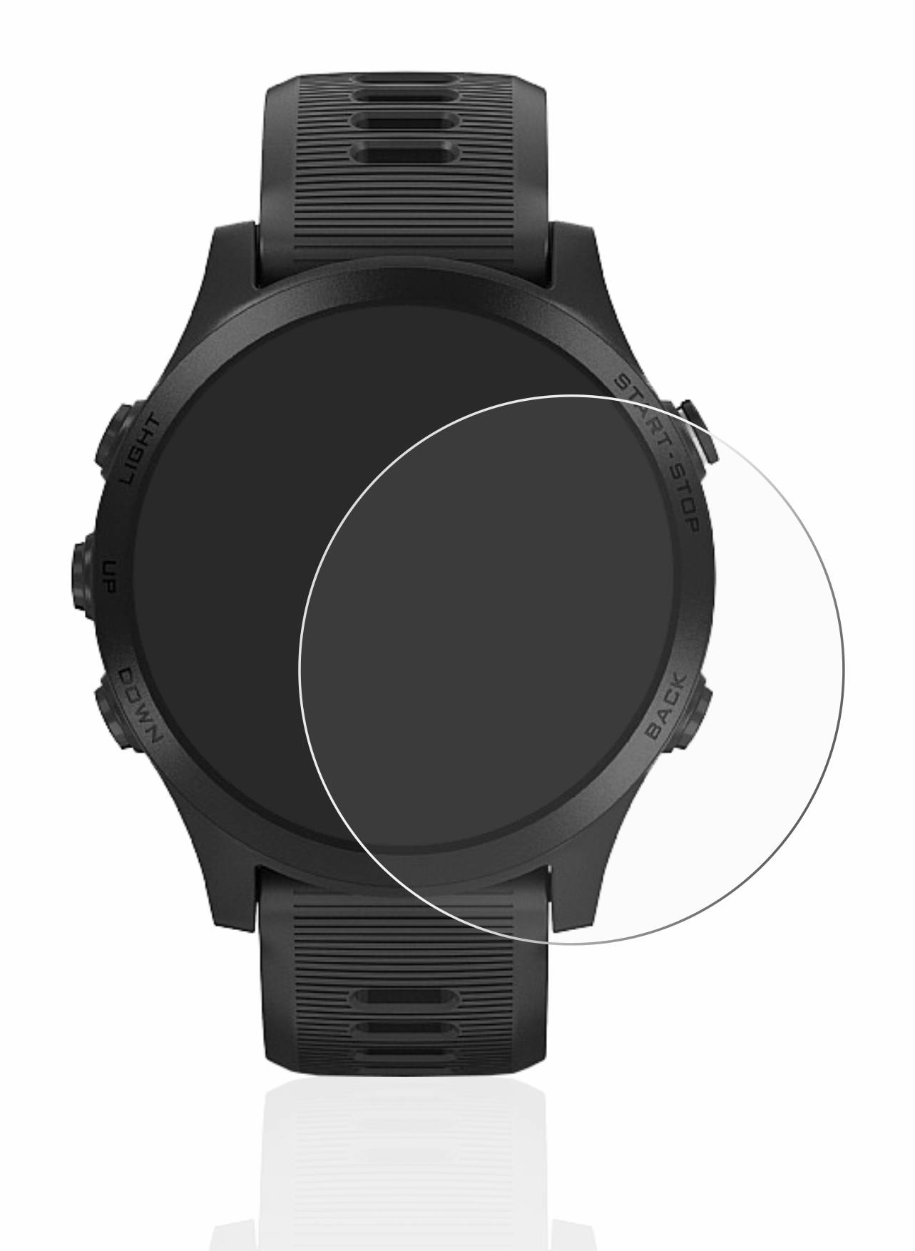 upscreen Scratch Shield Schutzfolie für Garmin Forerunner 945
