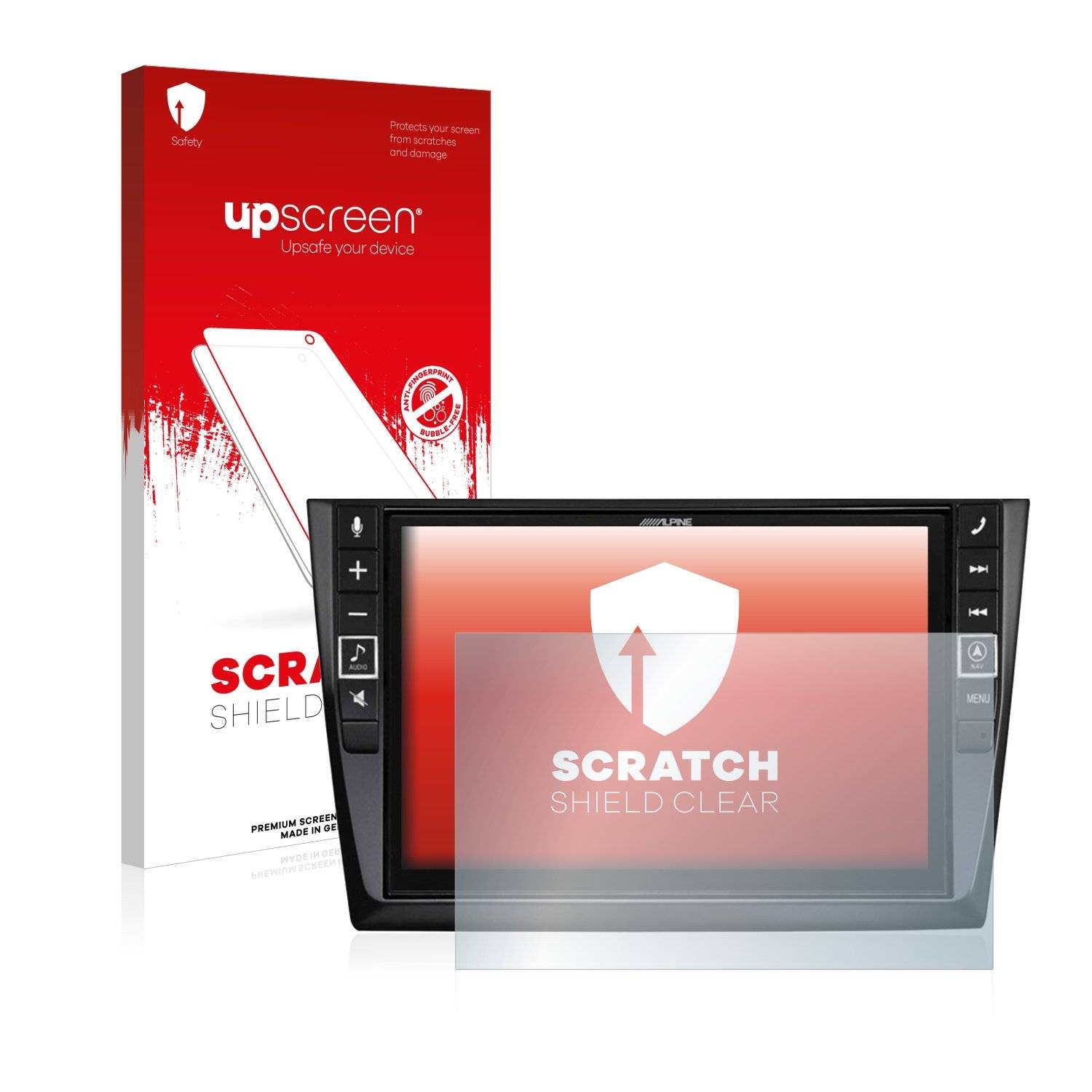 upscreen Scratc Shiel Clea Premiu Displayschutzfoli fü Alpin I902D-G6