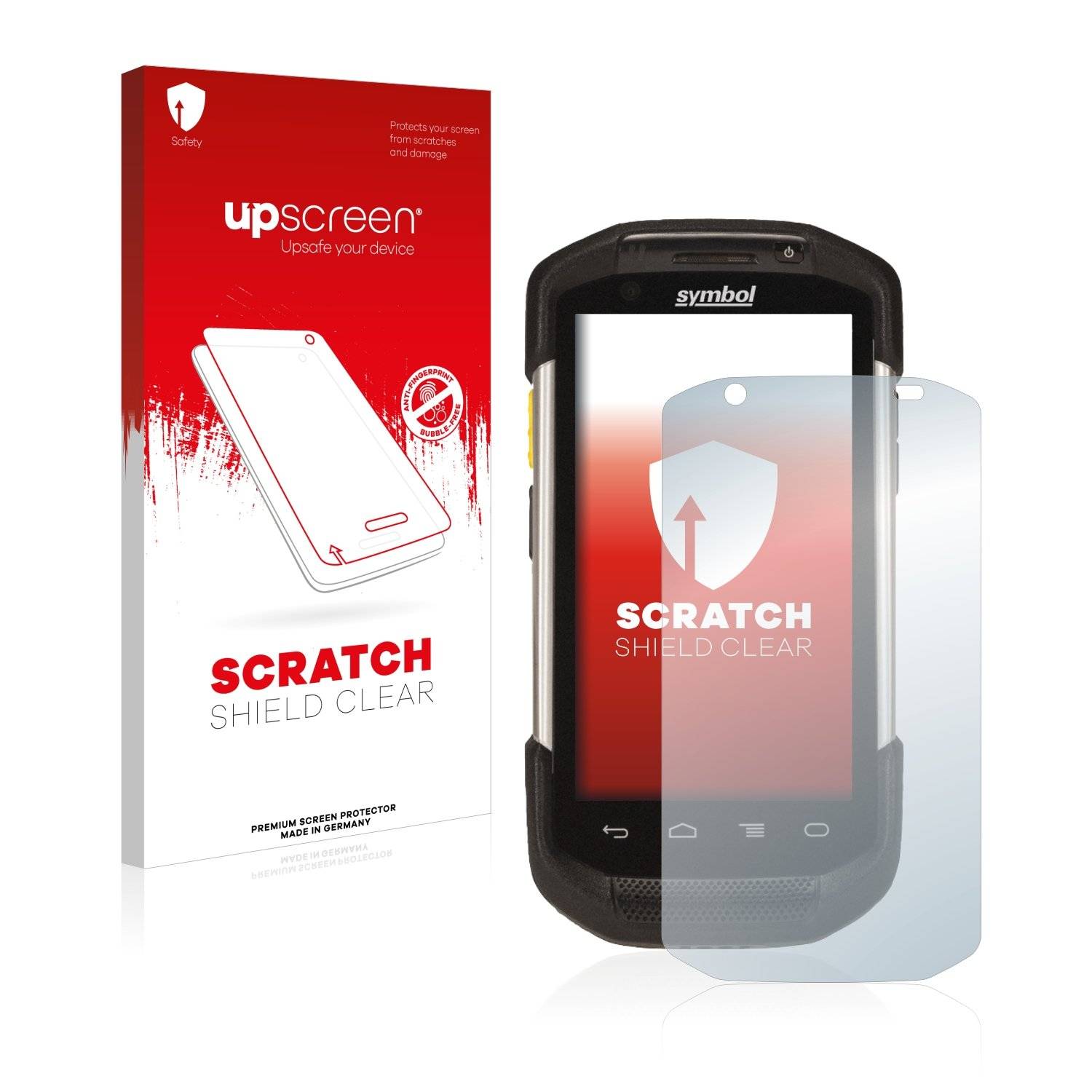 upscreen Scratc Shiel Clea Premiu Displayschutzfoli fü Zebr TC72