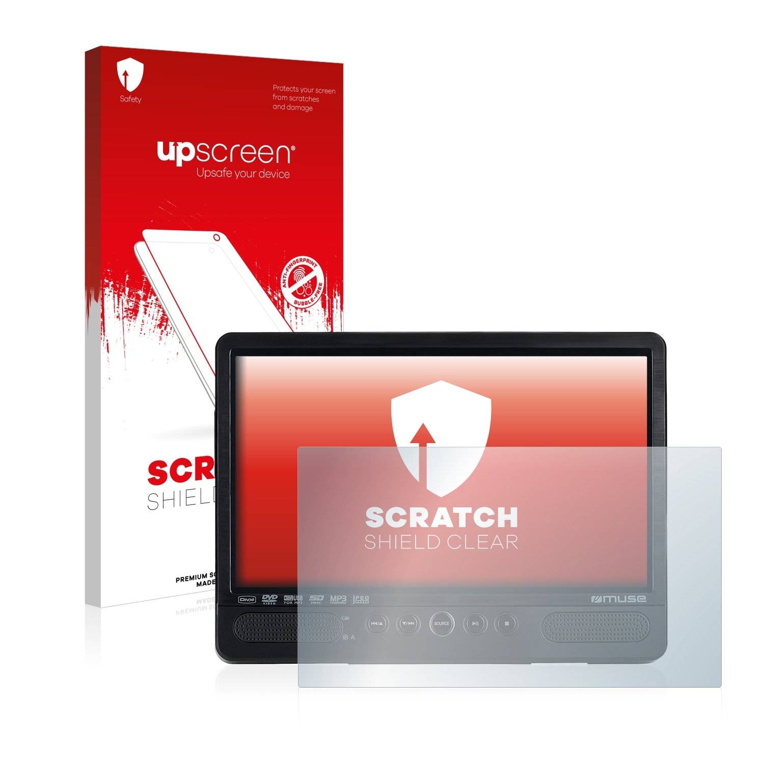 upscreen Scratc Shiel Clea Premiu Displayschutzfoli fü Mus M-109 CVB