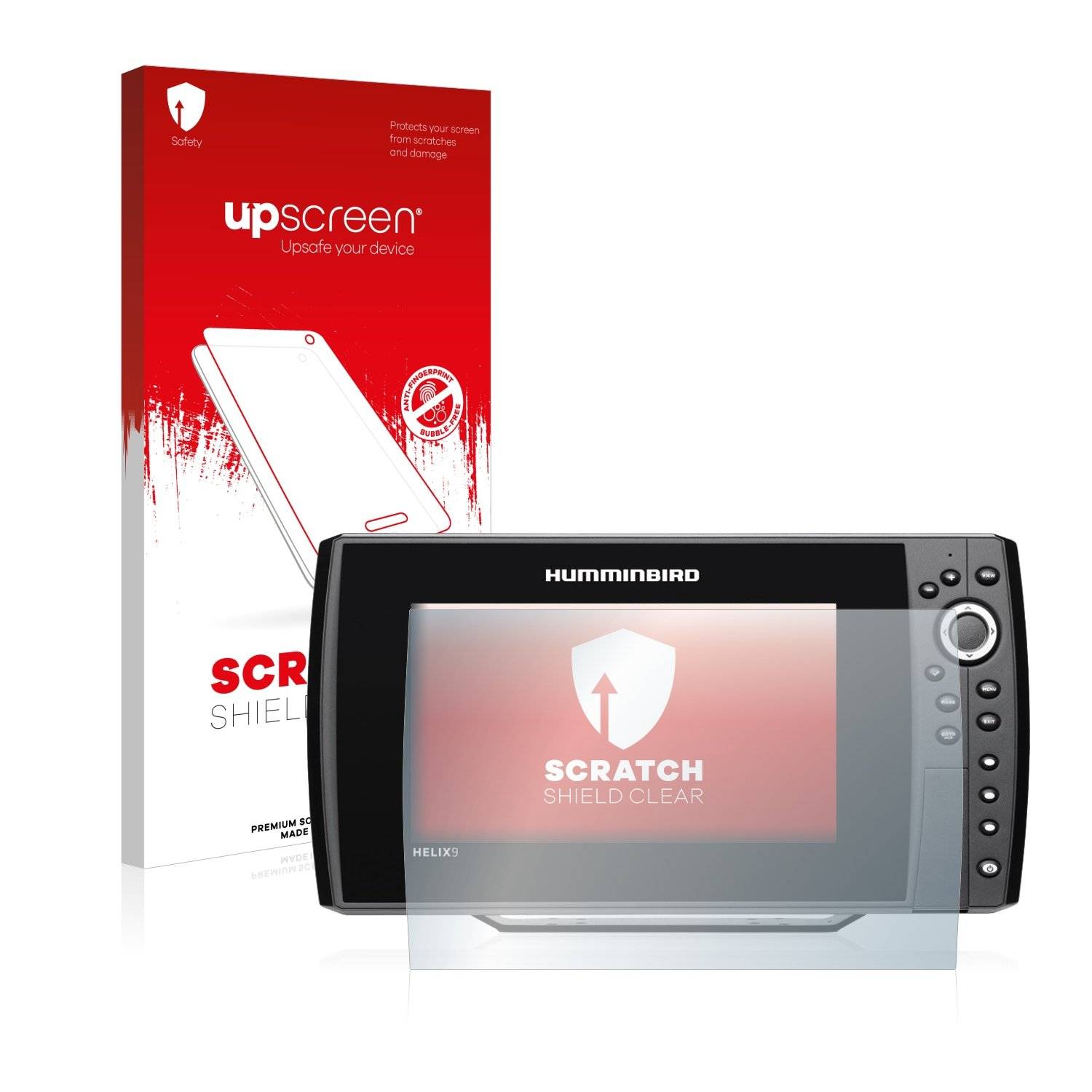 upscreen Scratc Shiel Clea Premiu Displayschutzfoli fü Humminbir Heli 9