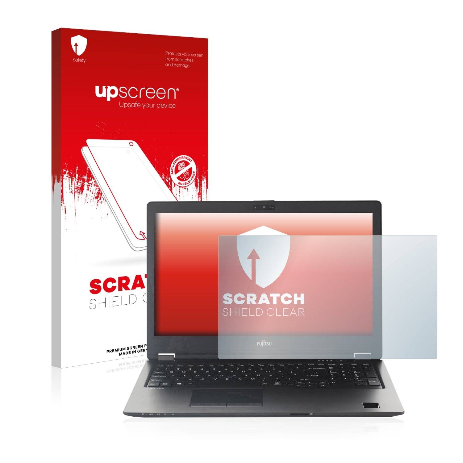 upscreen Scratc Shiel Clea Premiu Displayschutzfoli fü Fujits Lifeboo U75 Non-Touch